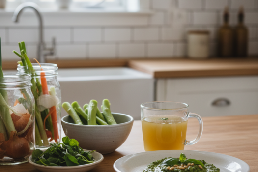 Afbeelding van De Ultieme Zero Waste Keuken: Van Overblijfsel tot Hoogstandje